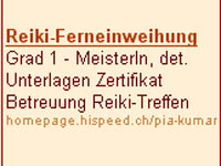 Google AdSense Reiki Ferneinweihungen