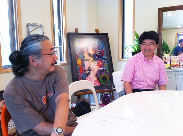 Nobuo Uematsu und Toshitaka Mochizuki